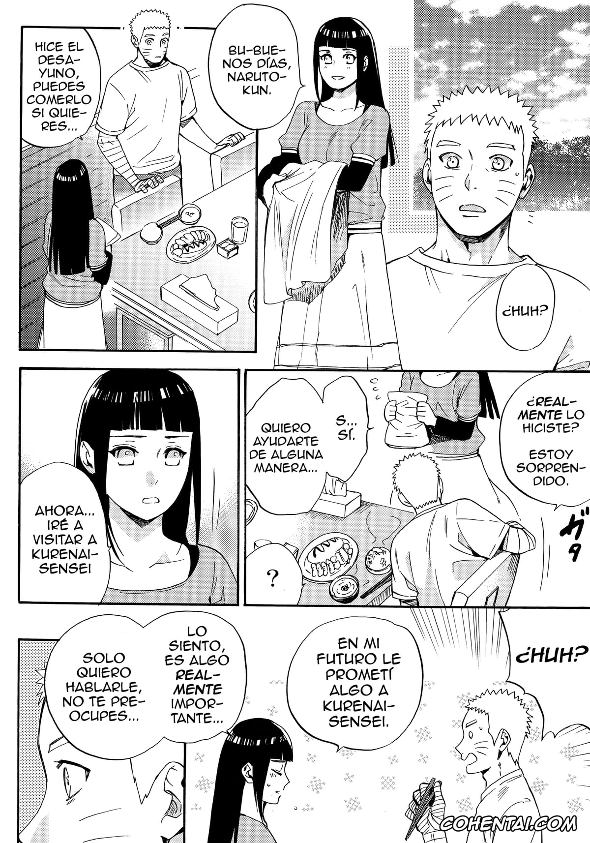 NARUTO hentai, Hinata Hyuga hentai, Naruto Uzumaki hentai, Yome ga oo ni Narimashite (Naruto), pagina 39