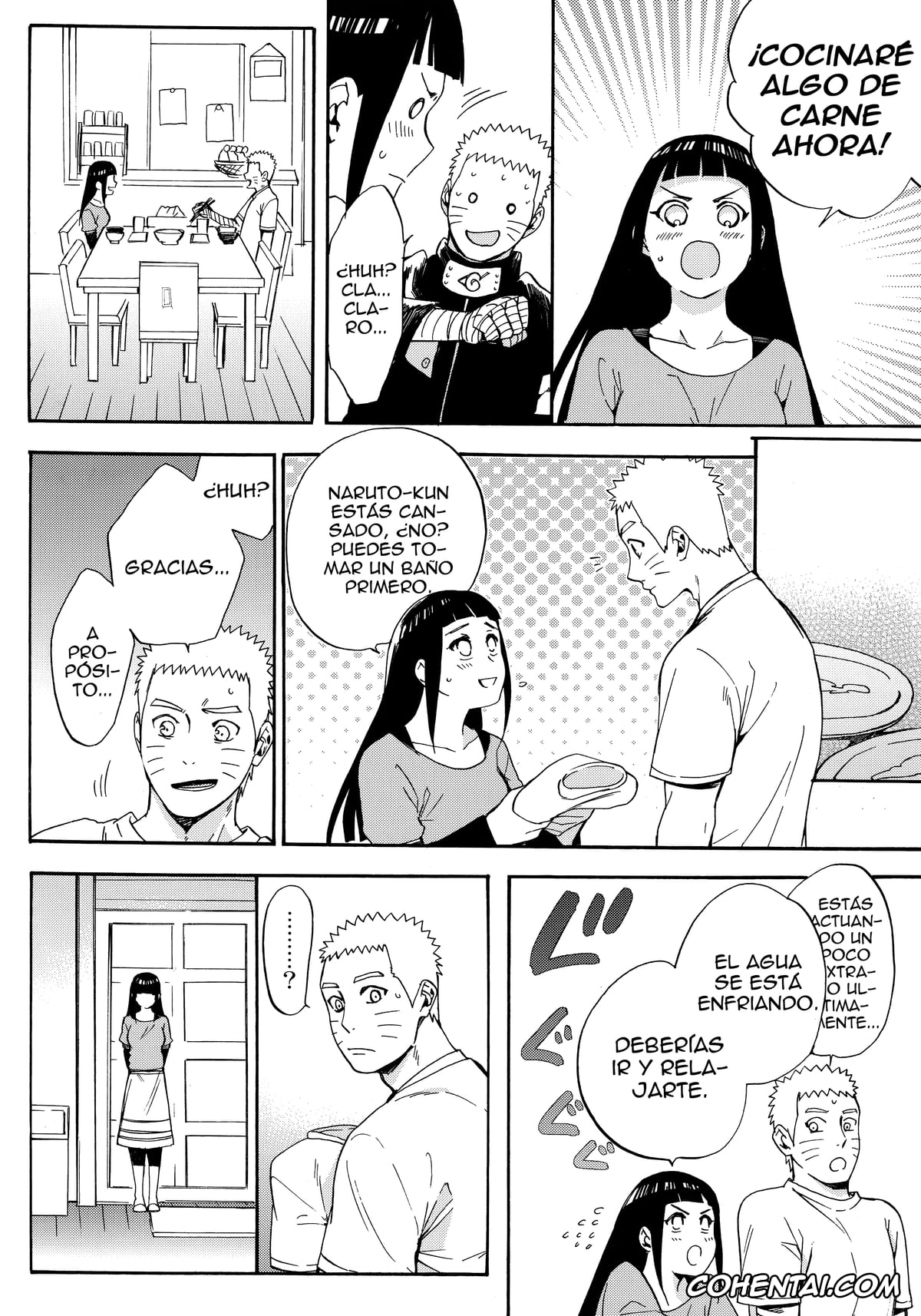 NARUTO xxx, Hinata Hyuga xxx, Naruto Uzumaki xxx, Yome ga oo ni Narimashite (Naruto), pagina 43
