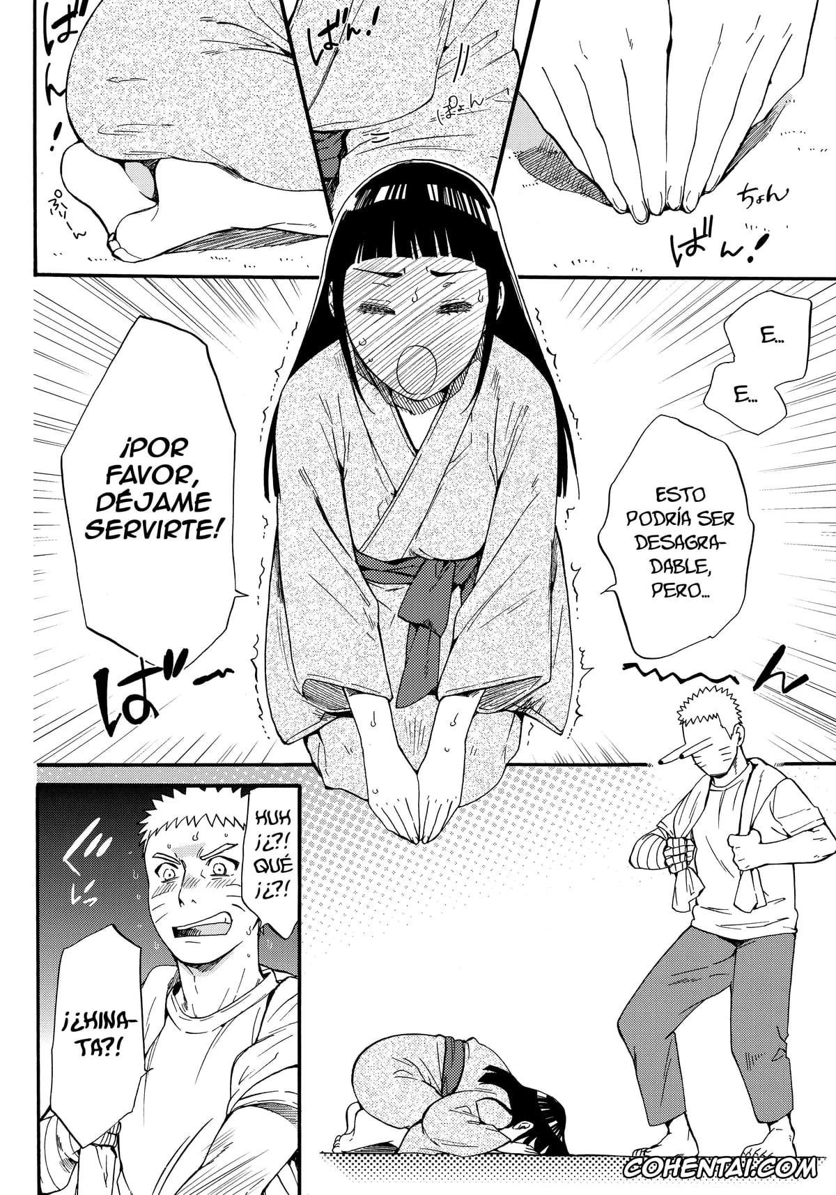 NARUTO hentai, Hinata Hyuga hentai, Naruto Uzumaki hentai, Yome ga oo ni Narimashite (Naruto), pagina 45