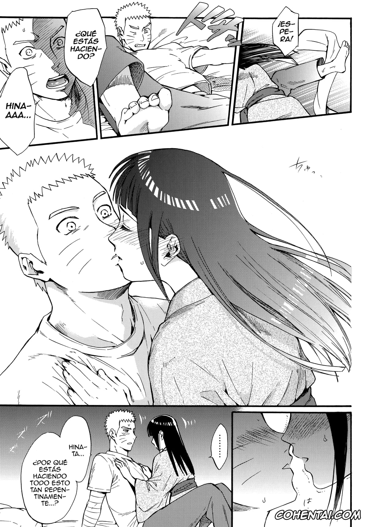 NARUTO xxx, Hinata Hyuga xxx, Naruto Uzumaki xxx, Yome ga oo ni Narimashite (Naruto), pagina 46