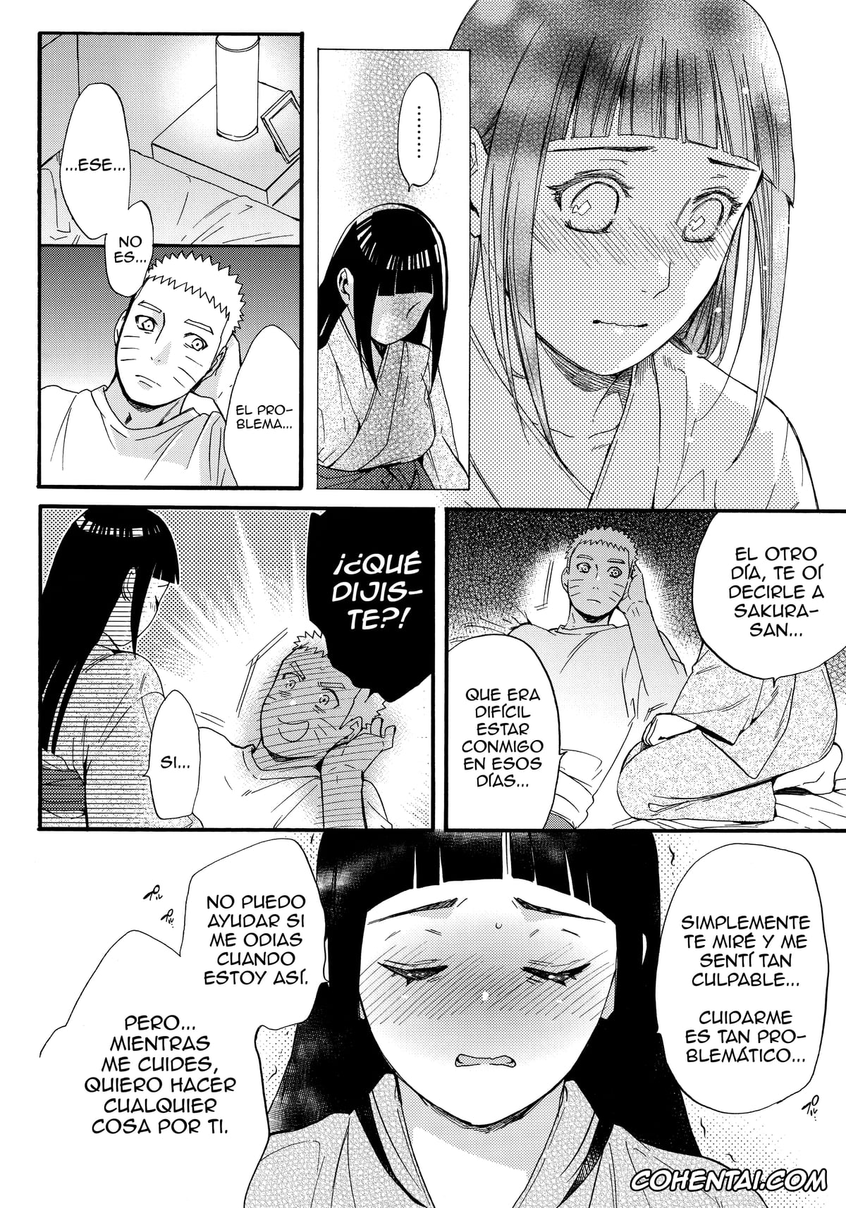 NARUTO hentai, Hinata Hyuga hentai, Naruto Uzumaki hentai, Yome ga oo ni Narimashite (Naruto), pagina 51